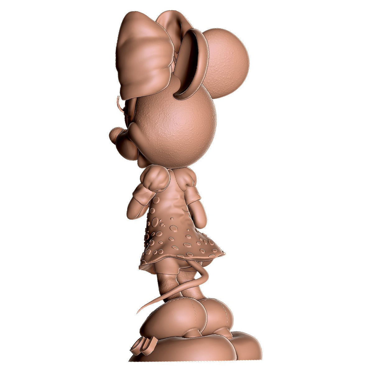 MINNIE MOUSE 4 OPTIONS FOR 3D PRINT 3D print model_42