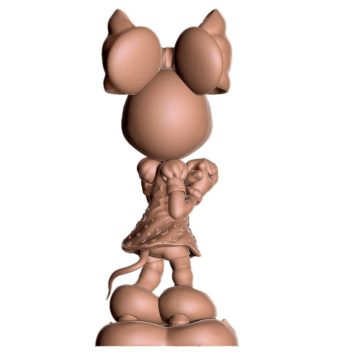 MINNIE MOUSE 4 OPTIONS FOR 3D PRINT 3D print model_39
