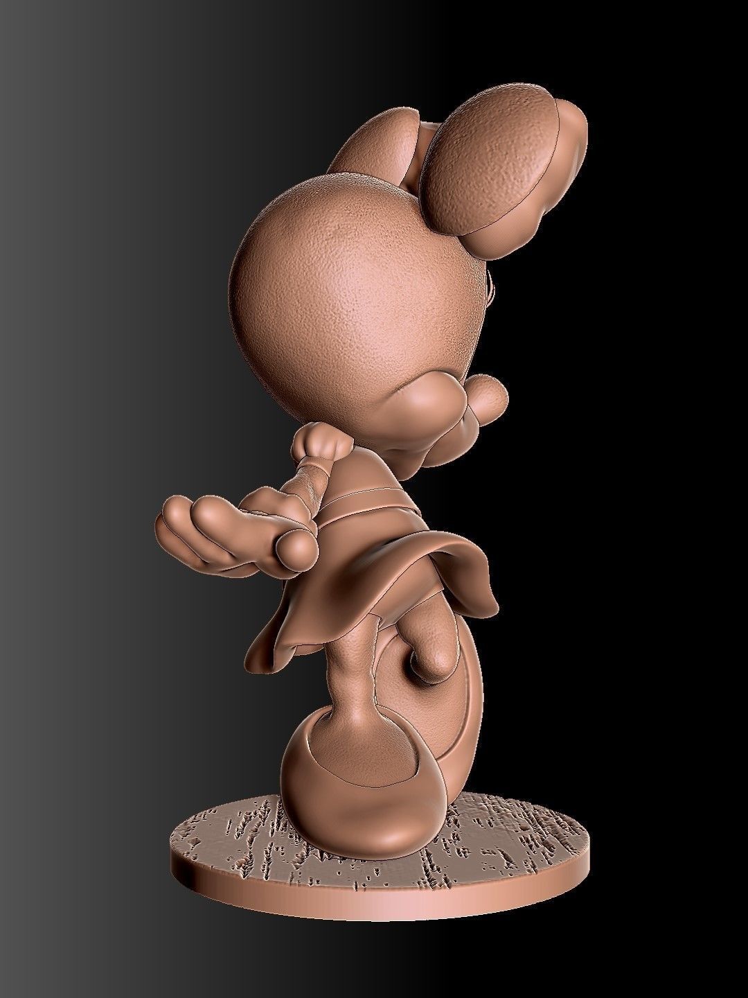 MINNIE MOUSE 4 OPTIONS FOR 3D PRINT 3D print model_63