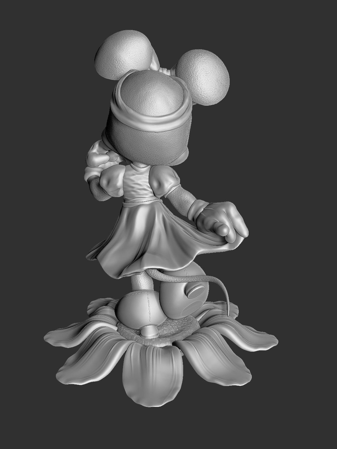 MINNIE MOUSE 4 OPTIONS FOR 3D PRINT 3D print model_55