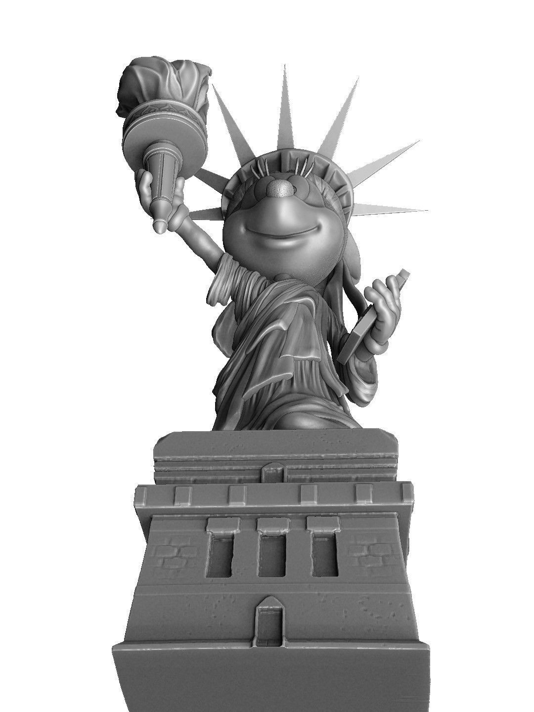 MINNIE MOUSE 4 OPTIONS FOR 3D PRINT 3D print model_20