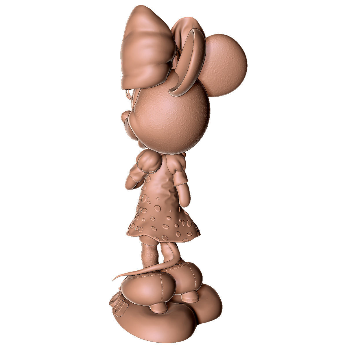 MINNIE MOUSE 4 OPTIONS FOR 3D PRINT 3D print model_33