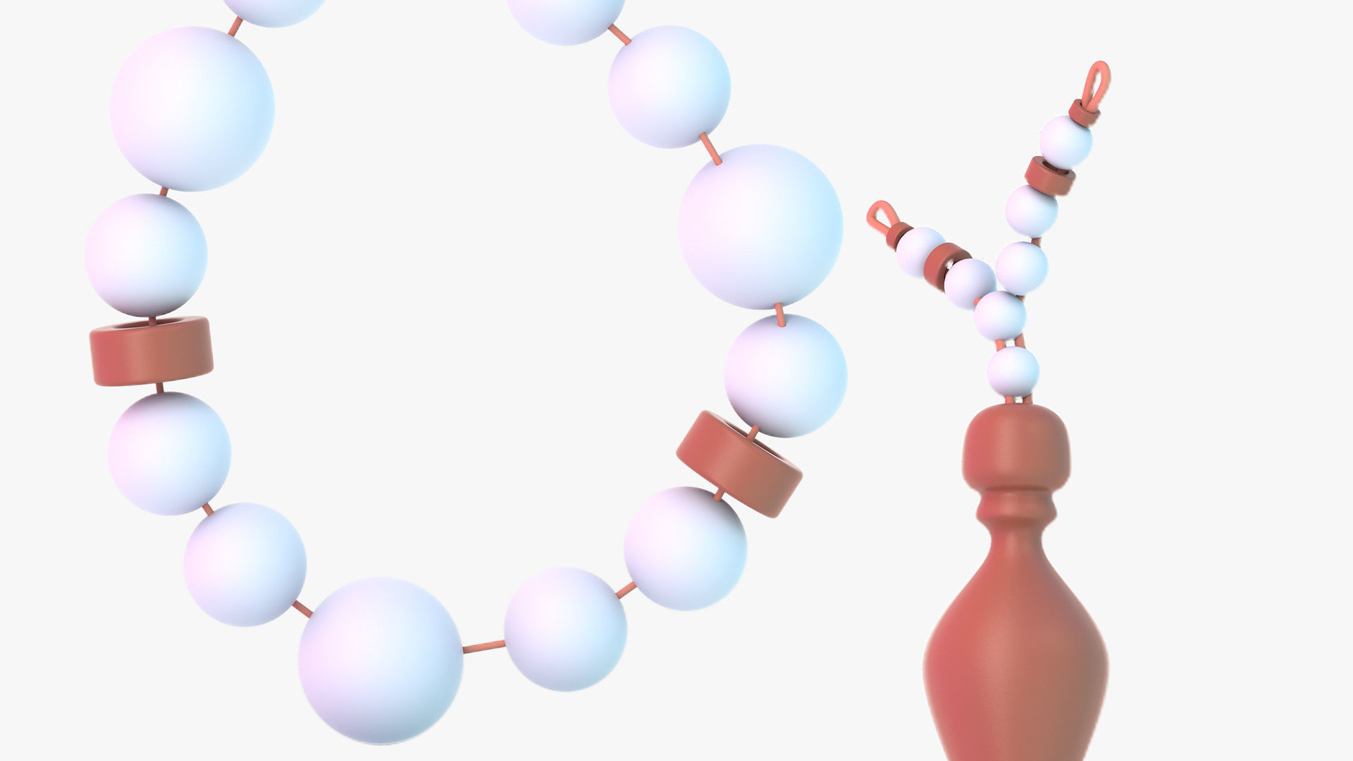 Ramadan Collection toy lantern 3D model_4