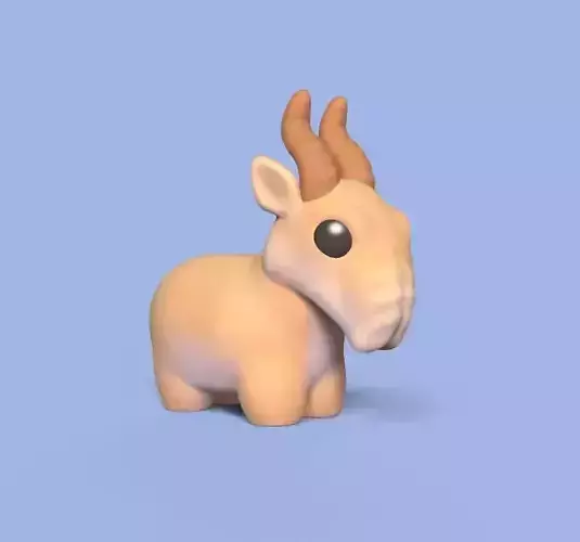 Saiga toy goat