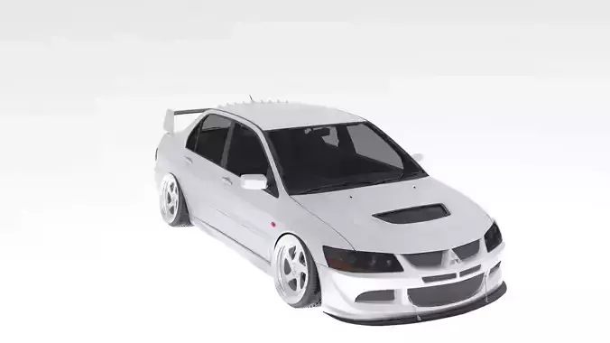 Mitsubishi Lancer Evolution VIII 3D model