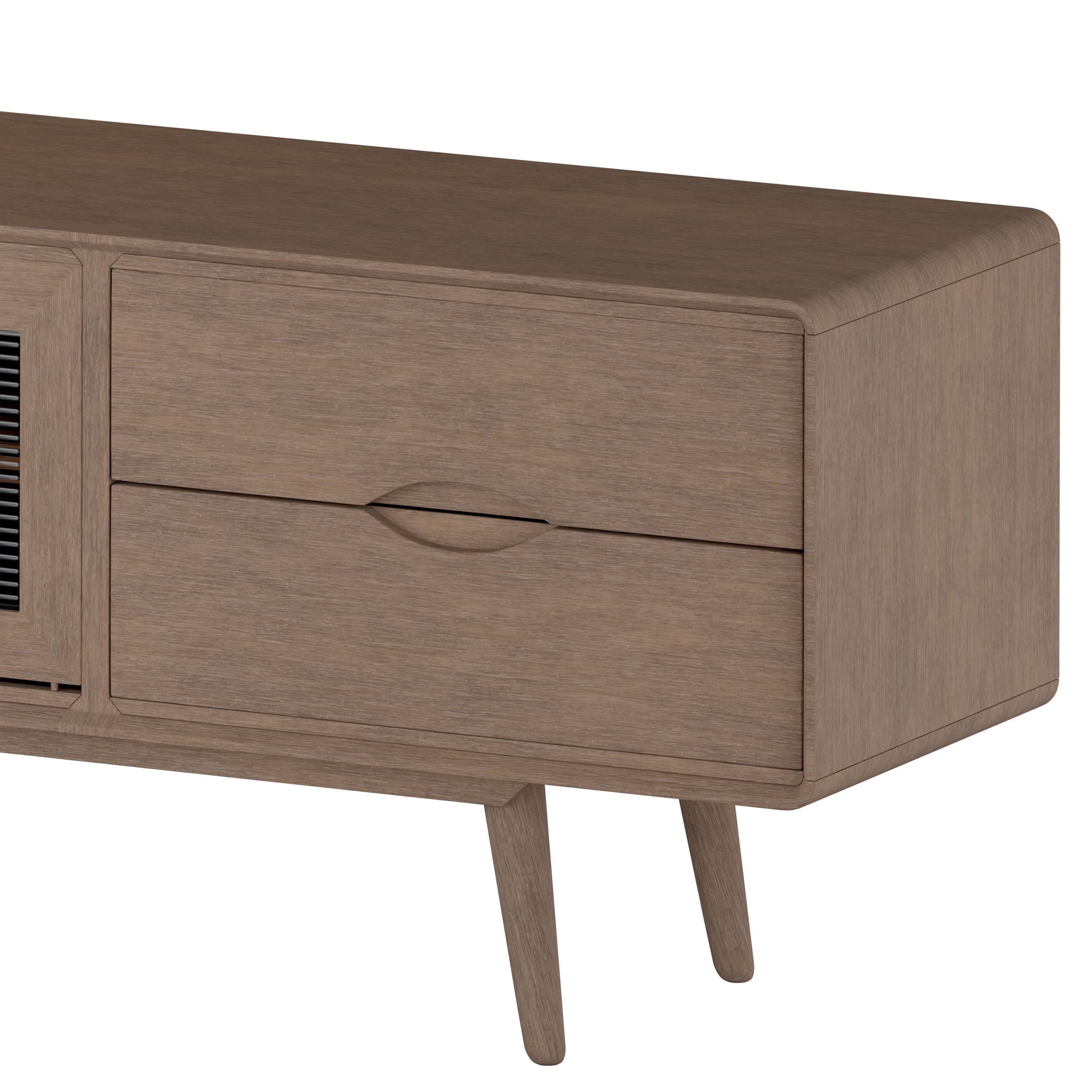 Modern TV Stand 3D model_1