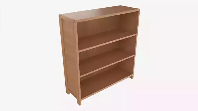 Low Bookcase Ercol Bosco 3D model