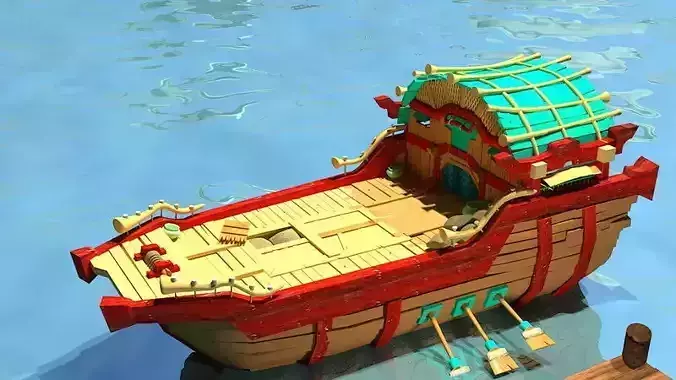 Boat 3D Model-22