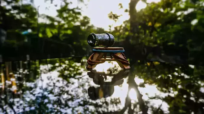 The beast hammer on stool