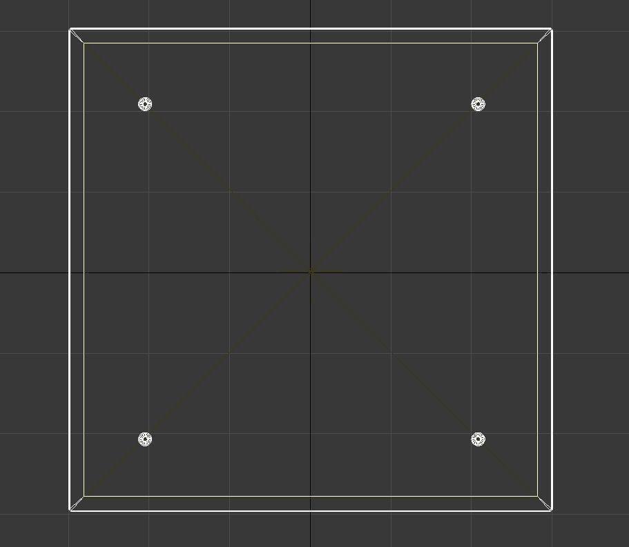 square led panel hanging lamp 3D model_10