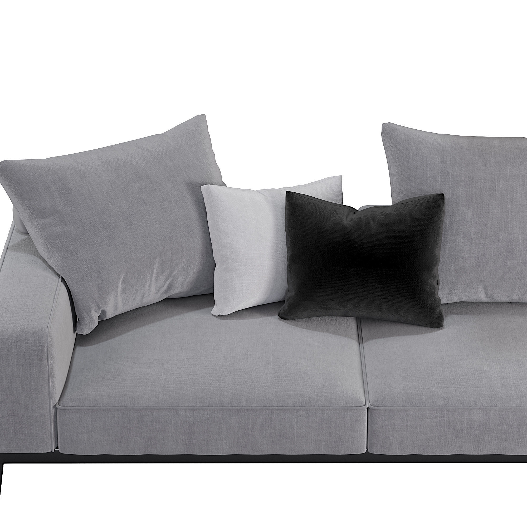 Gregory sofa by Flexform 3D model_3
