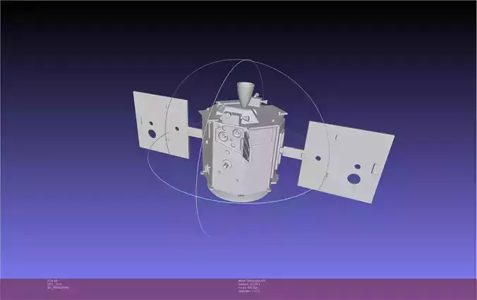 NASA Clementine Printable Model 3D print model