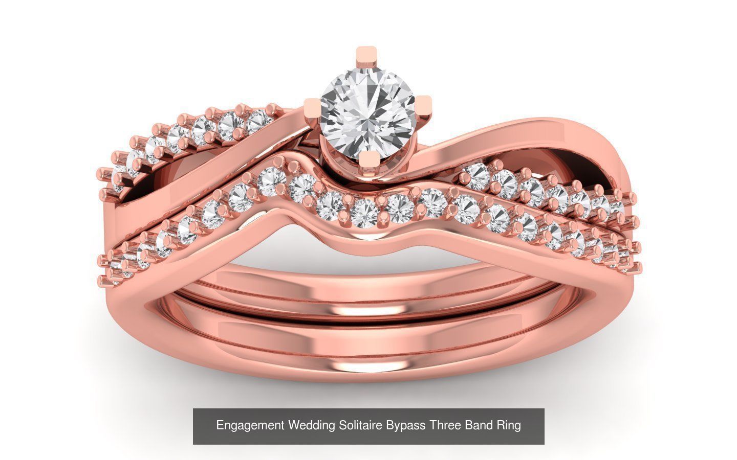 40 Solitaire Engagement Wedding Women Bypass Ring Collection _42