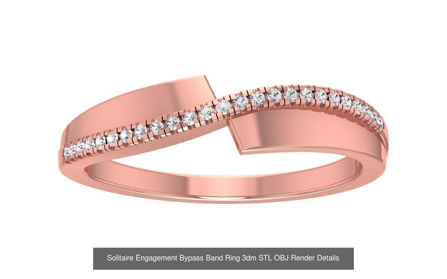 40 Solitaire Engagement Wedding Women Bypass Ring Collection _45