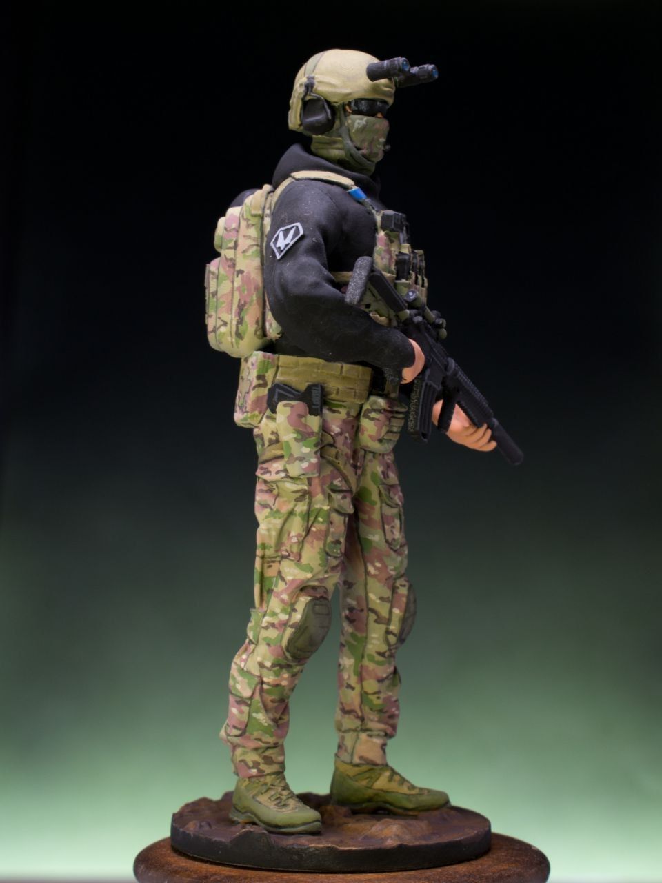 Ukrainian SSO Soldier figure modern warrior ready to print 3D print model_3