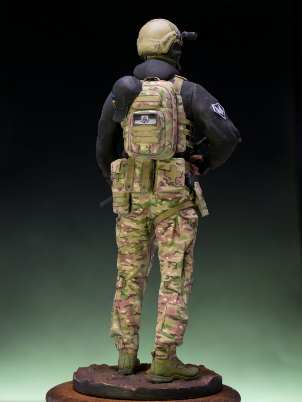 Ukrainian SSO Soldier figure modern warrior ready to print 3D print model_8