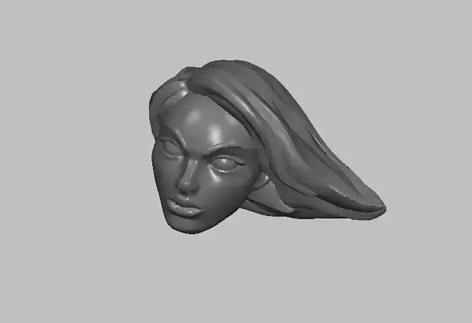 CM Head 3D print model