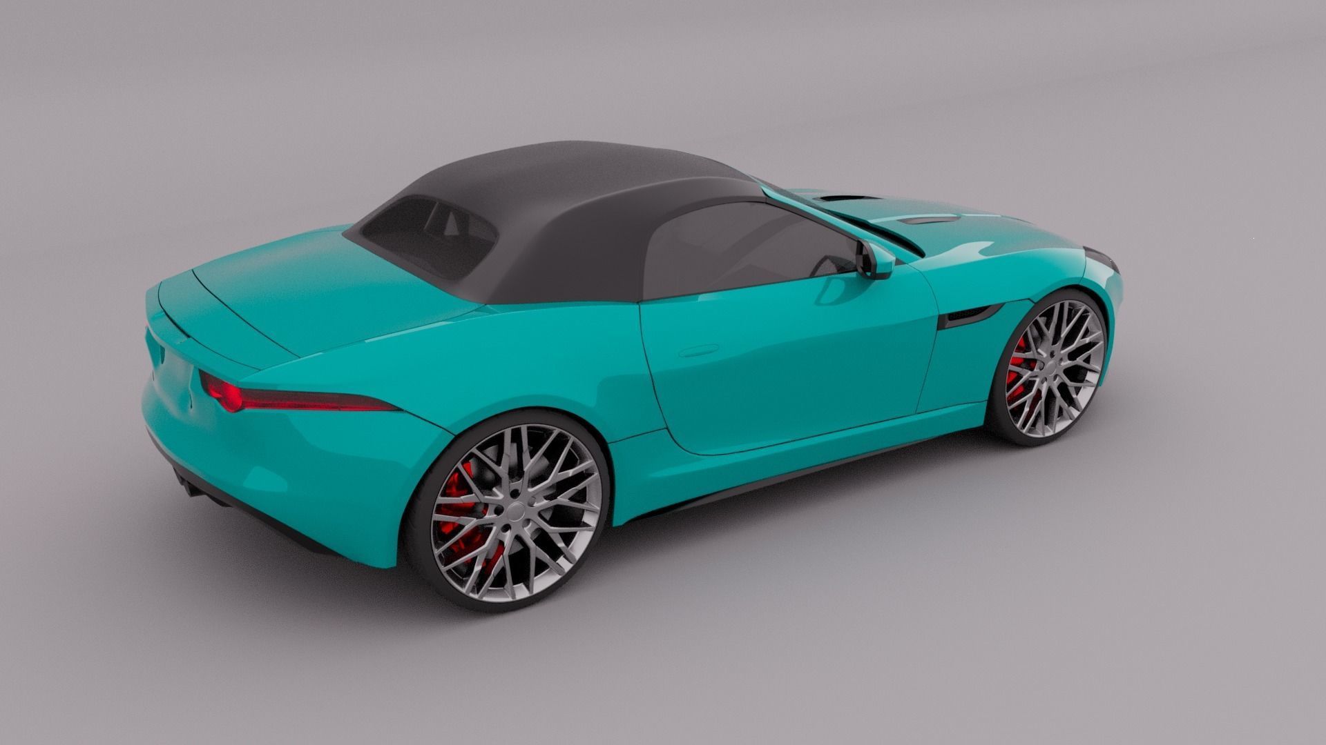 JAGUAR F-typer 3D model 3D model_3