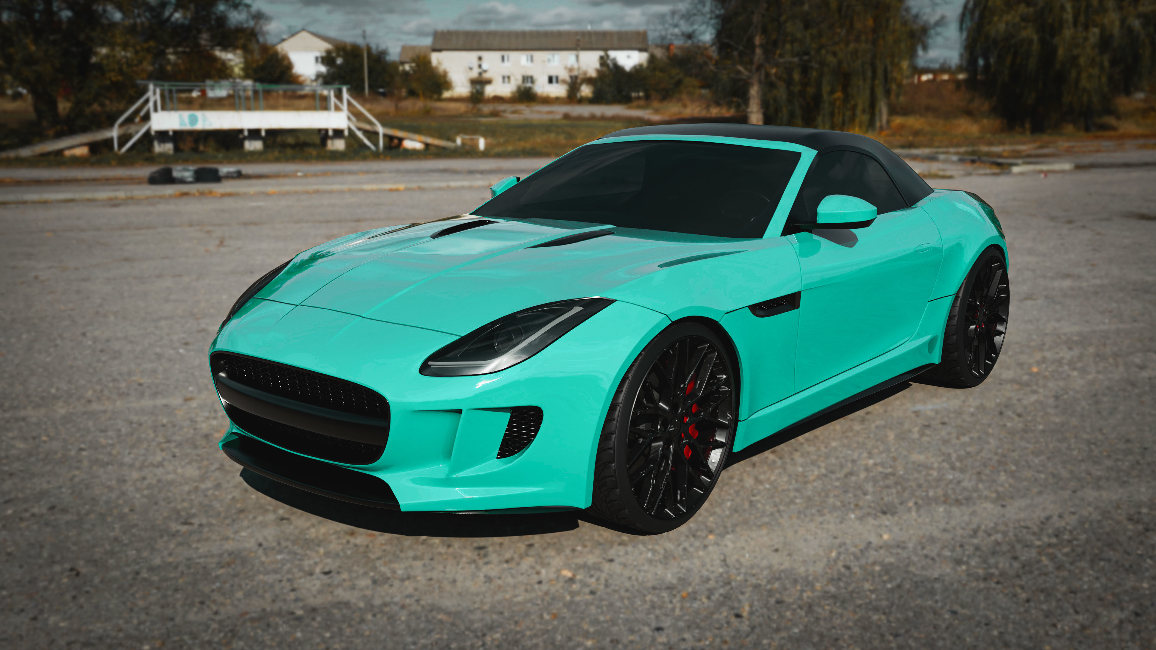 JAGUAR F-typer 3D model 3D model_4