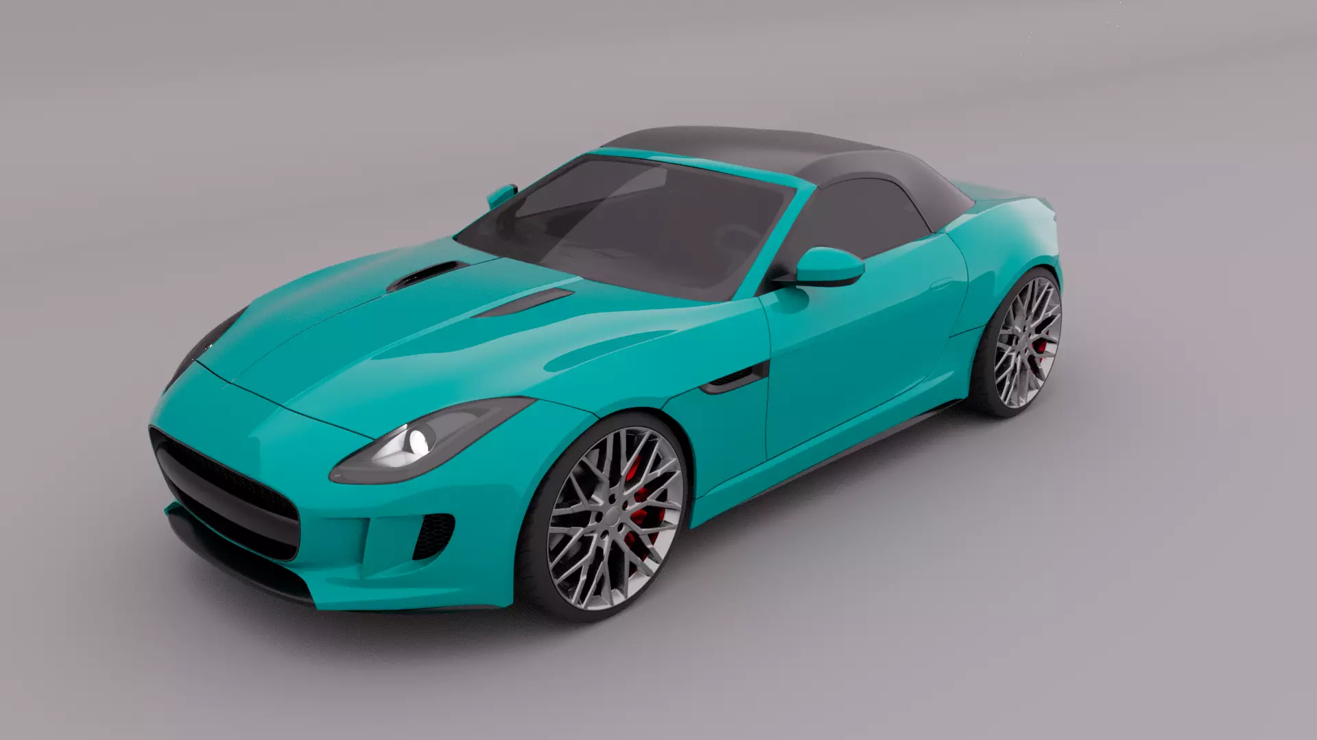 JAGUAR F-typer 3D model 3D model_0
