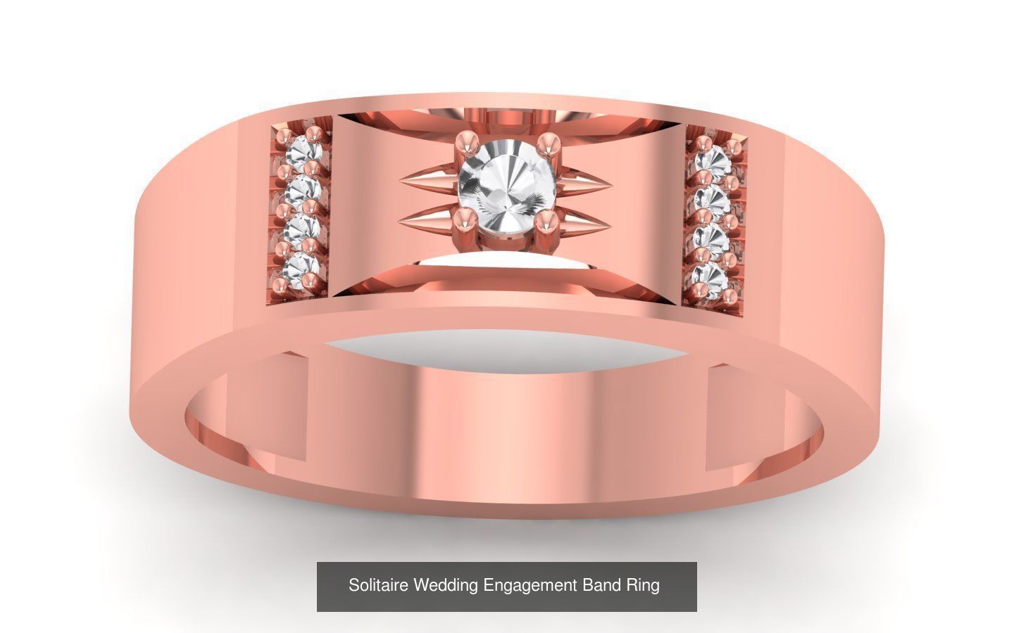 78 Solitaire Engagement Wedding Women Band Ring Collection _45