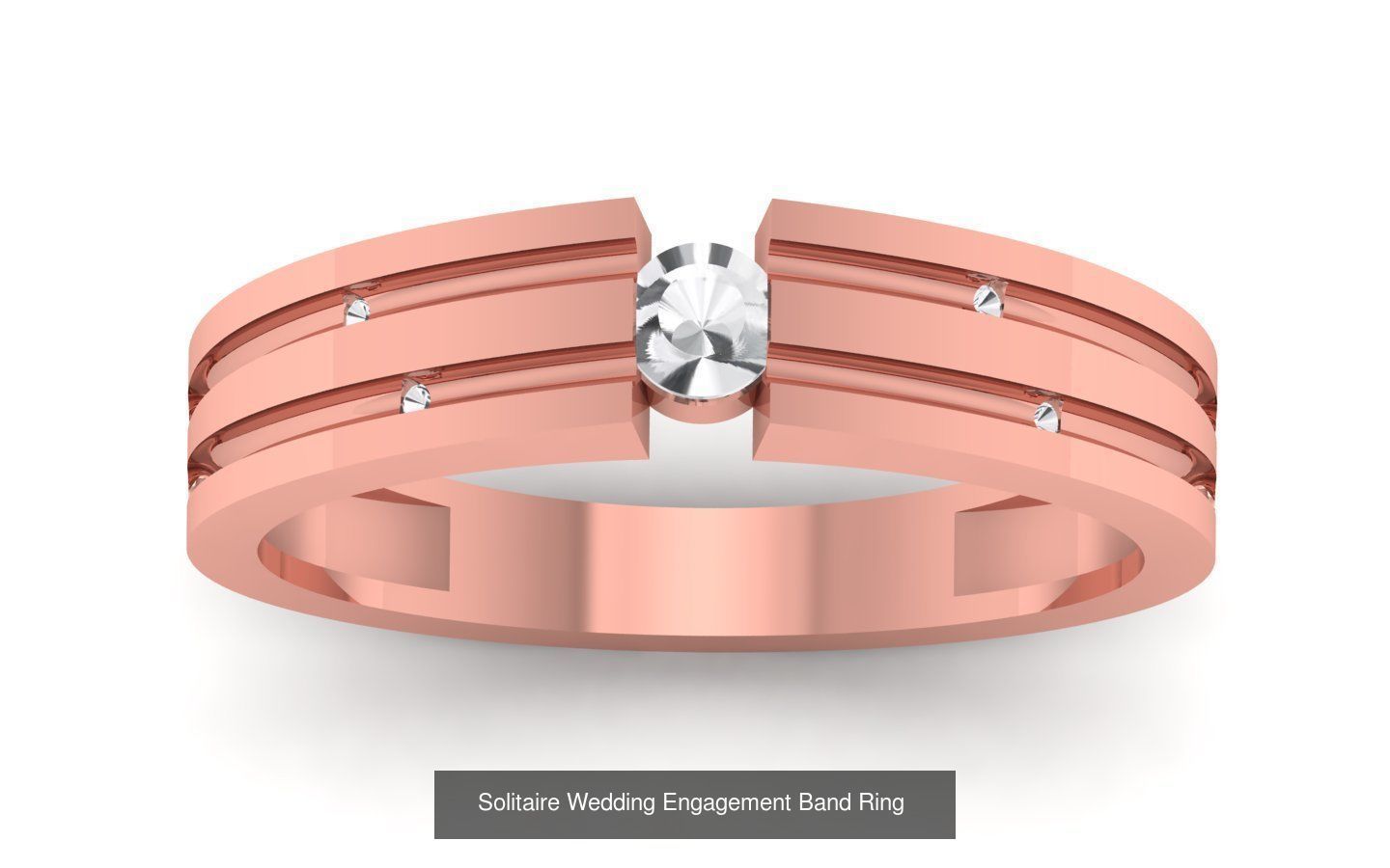 78 Solitaire Engagement Wedding Women Band Ring Collection _21