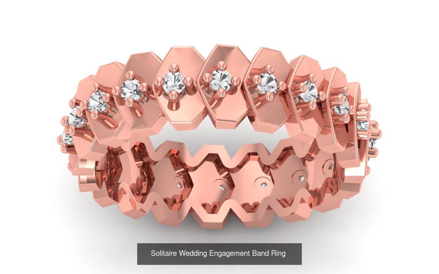 78 Solitaire Engagement Wedding Women Band Ring Collection _25