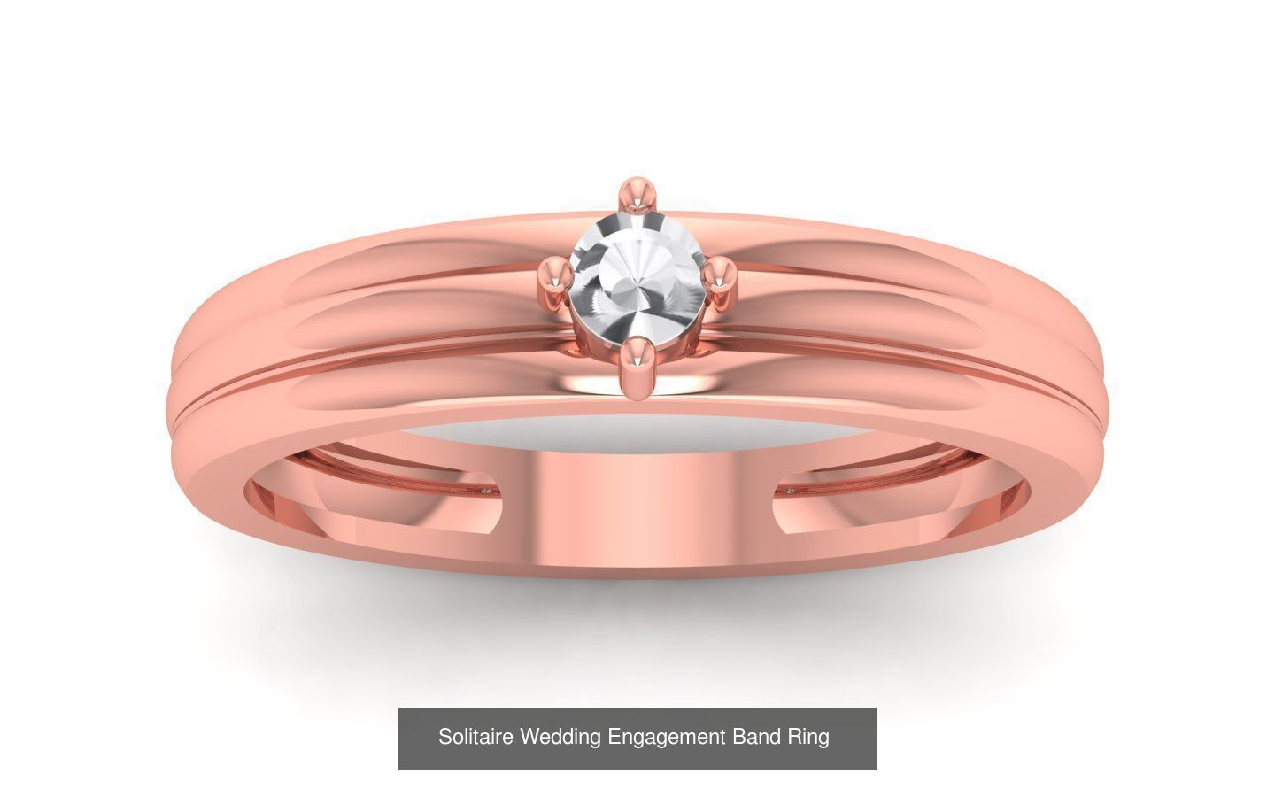 78 Solitaire Engagement Wedding Women Band Ring Collection _22