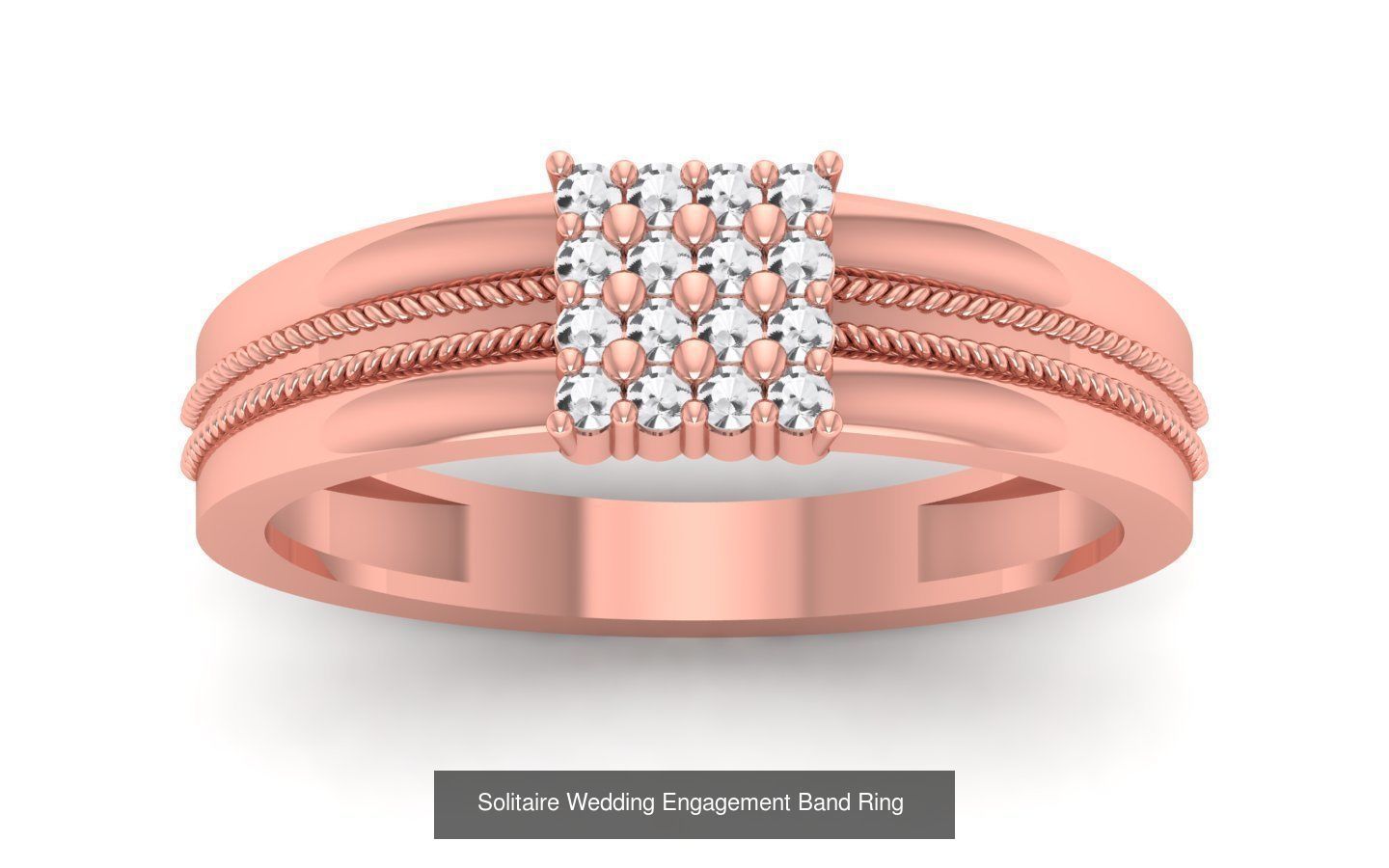 78 Solitaire Engagement Wedding Women Band Ring Collection _18
