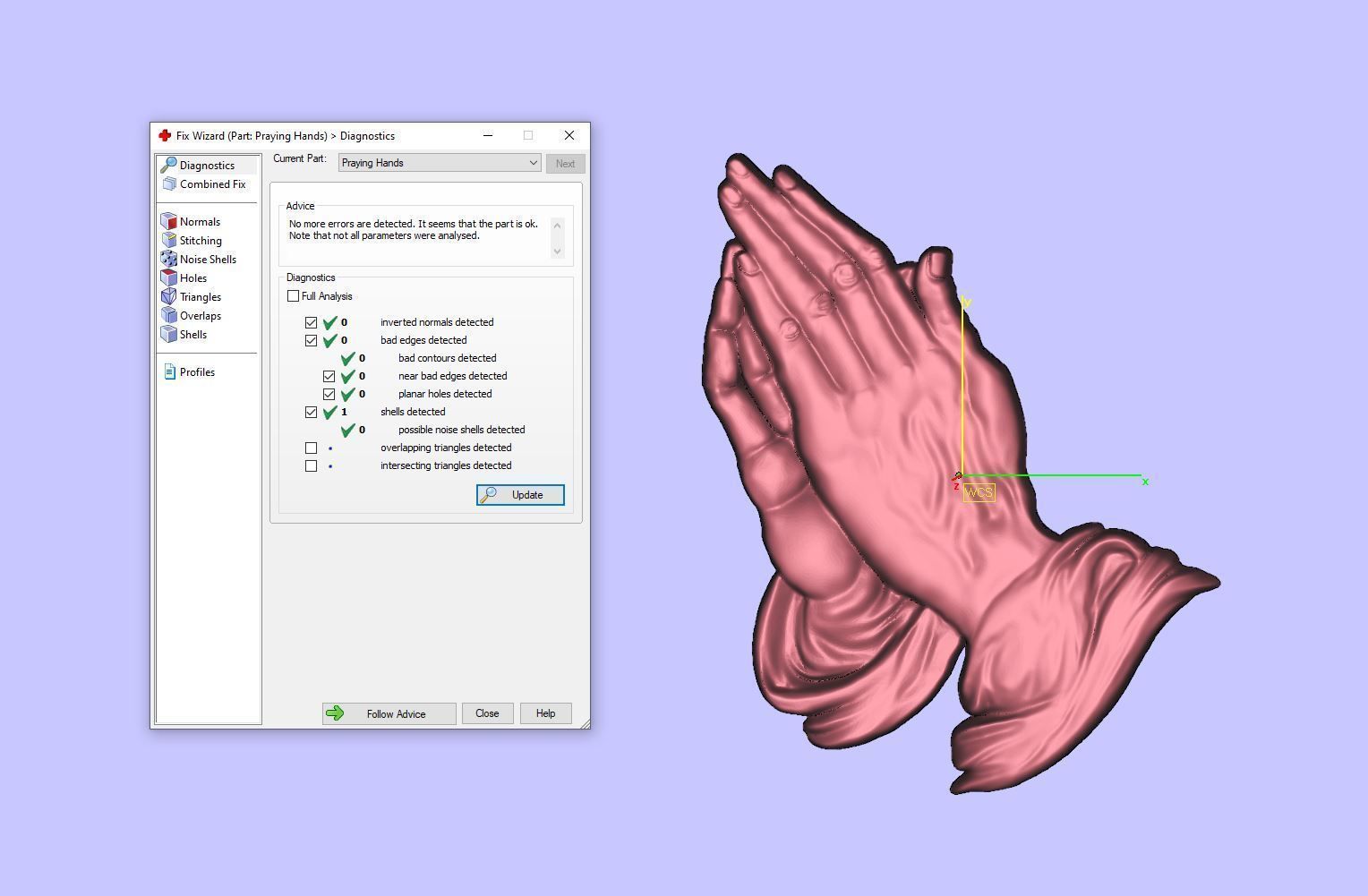 Praying Hands Gold N946 3D print model_5