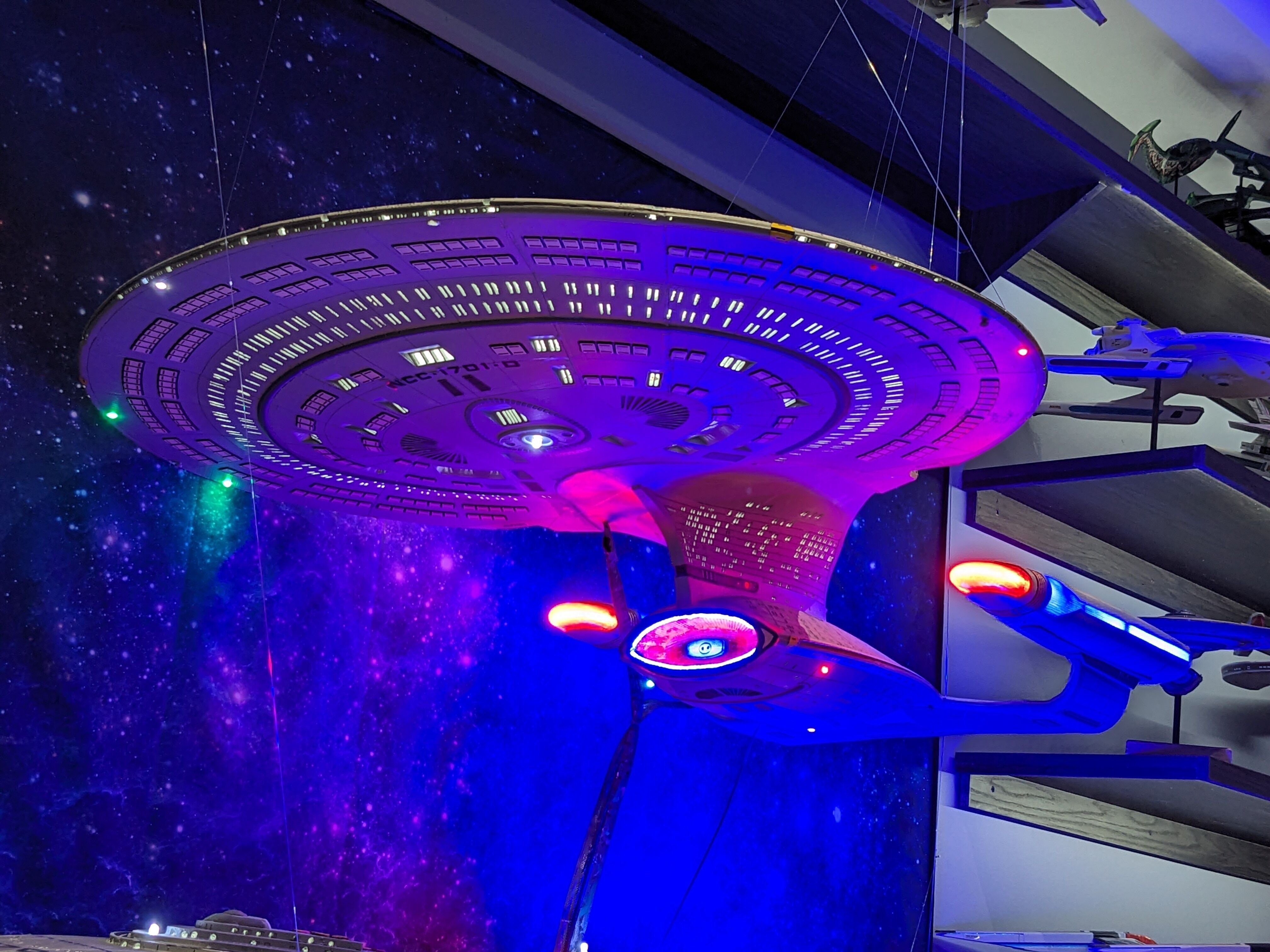 Enterprise D scale model 3D print model_20