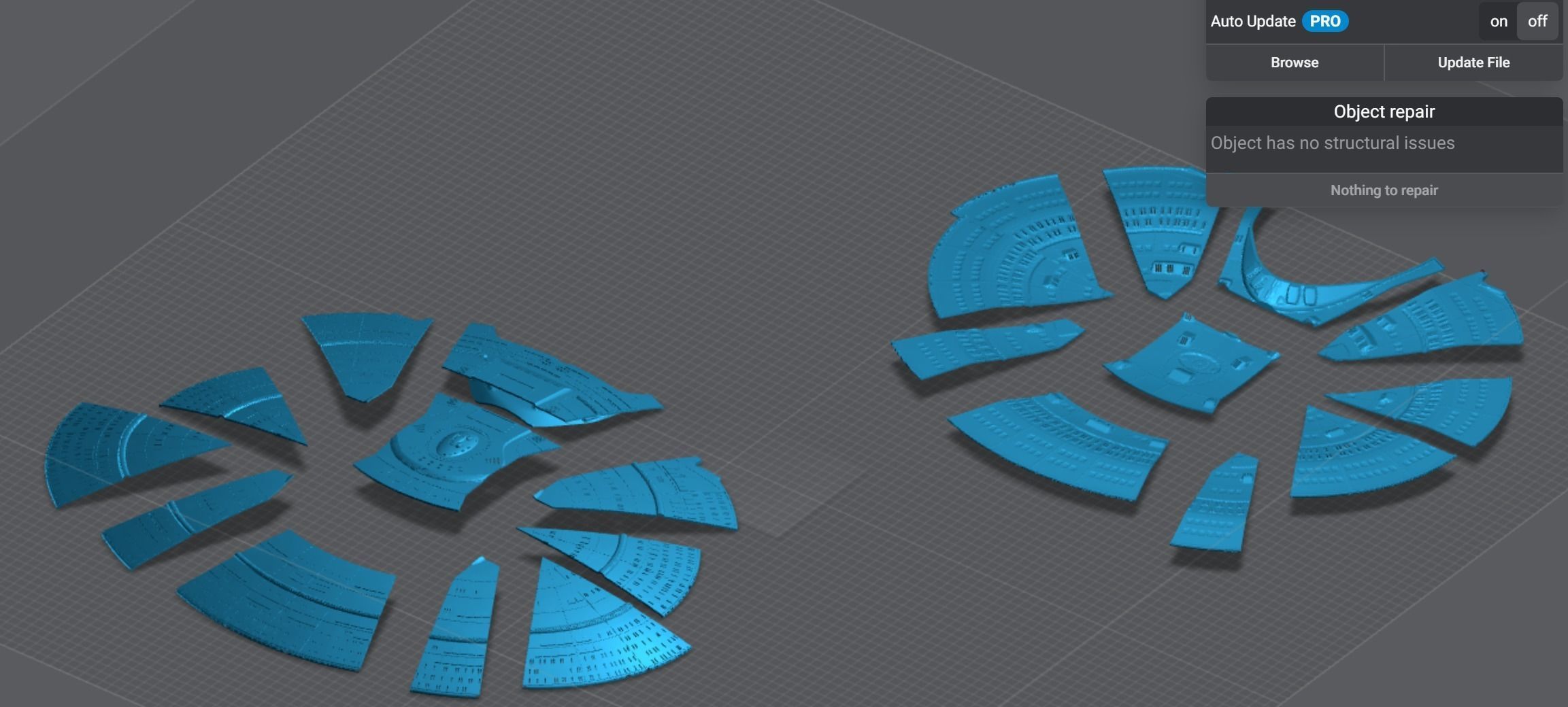 Enterprise D scale model 3D print model_19