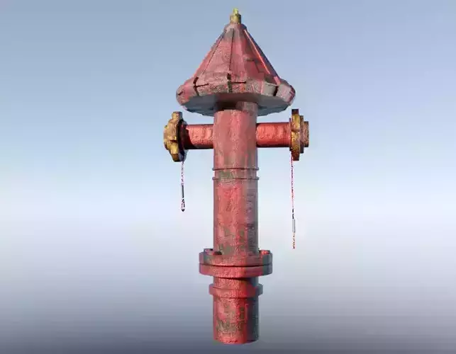 StreetPipeHydrant old fire hydrant