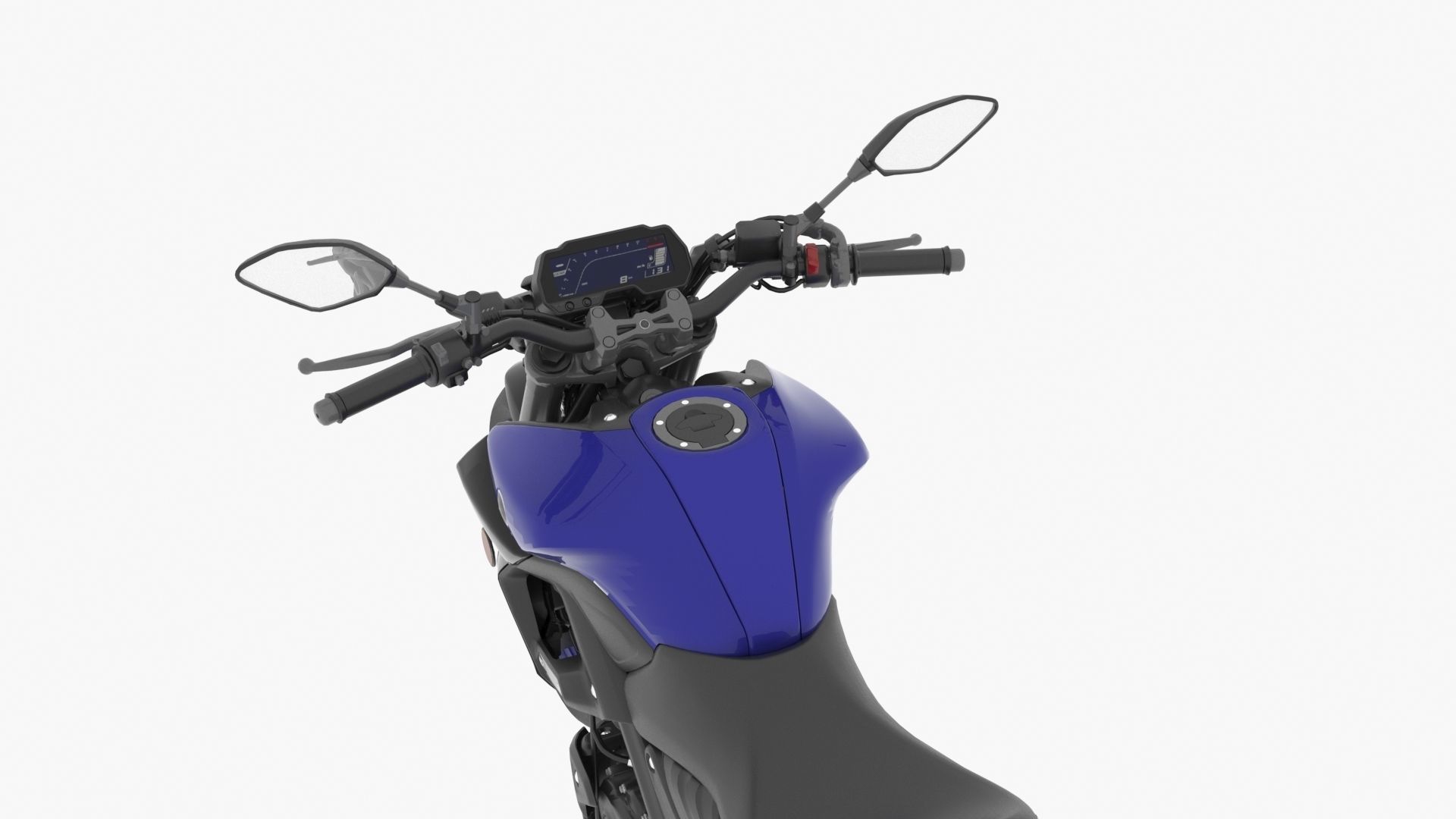 Yamaha MT-125 3D model_12