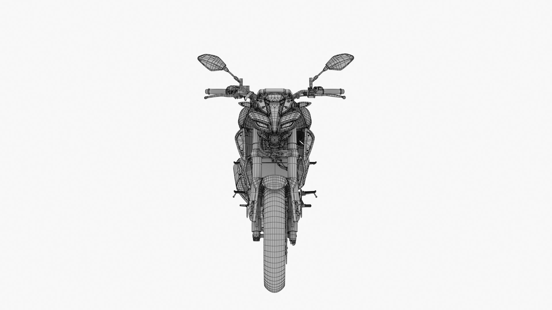 Yamaha MT-125 3D model_13