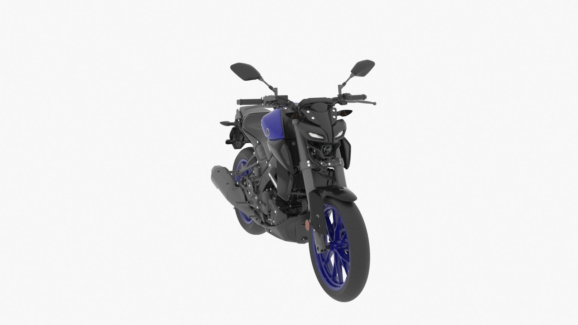 Yamaha MT-125 3D model_10