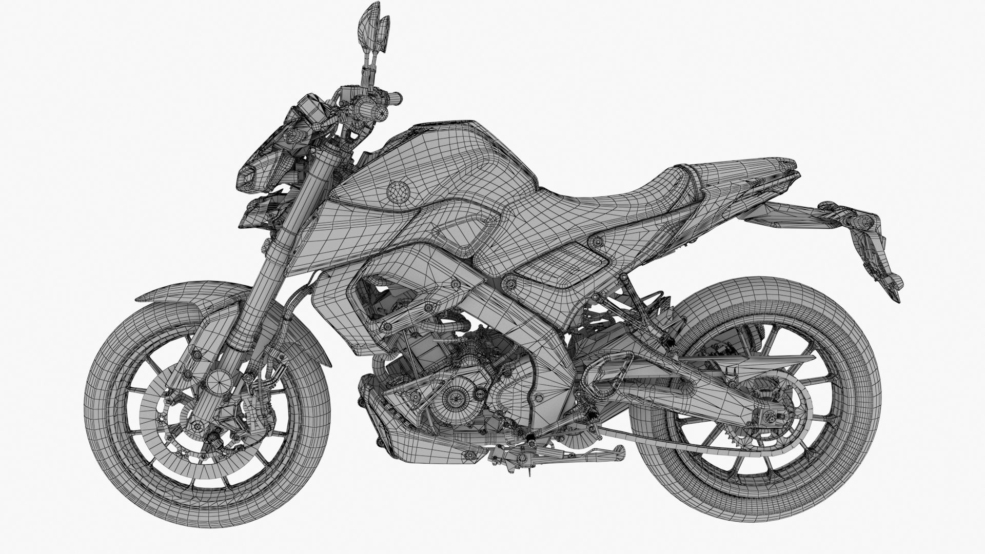 Yamaha MT-125 3D model_14