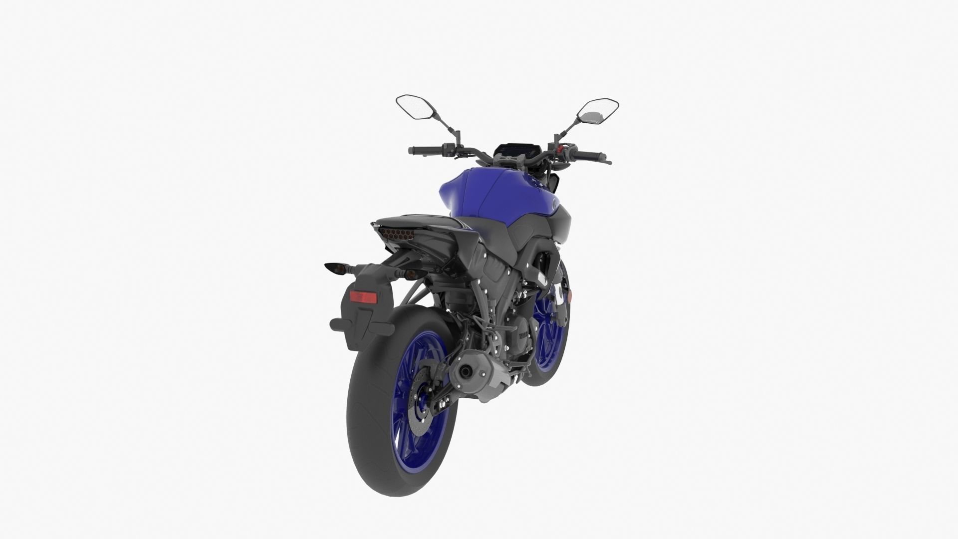 Yamaha MT-125 3D model_6