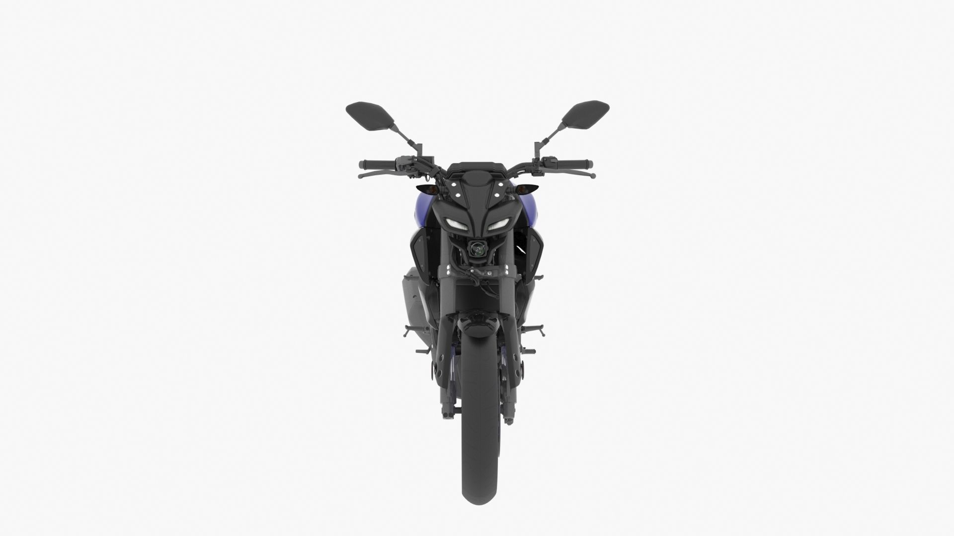 Yamaha MT-125 3D model_11