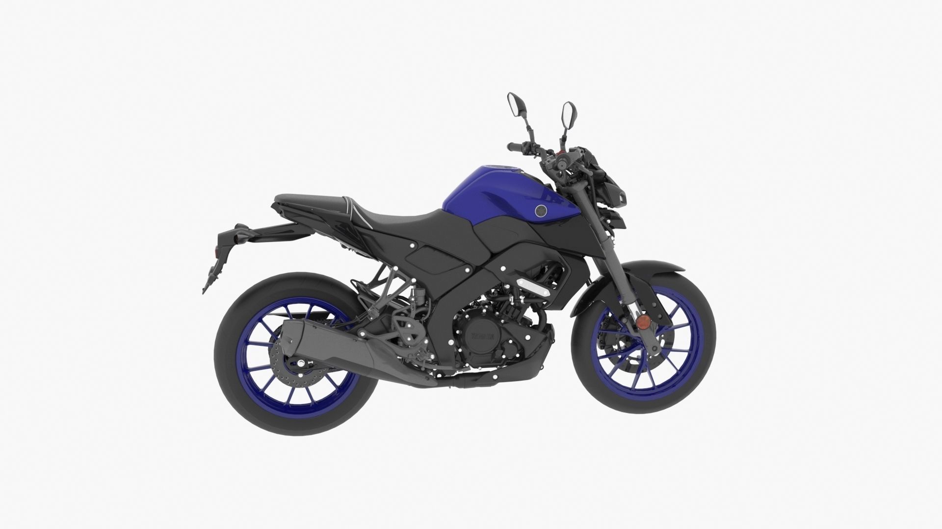 Yamaha MT-125 3D model_8