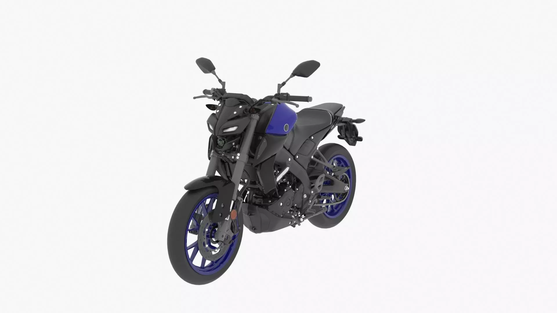 Yamaha MT-125 3D model_0