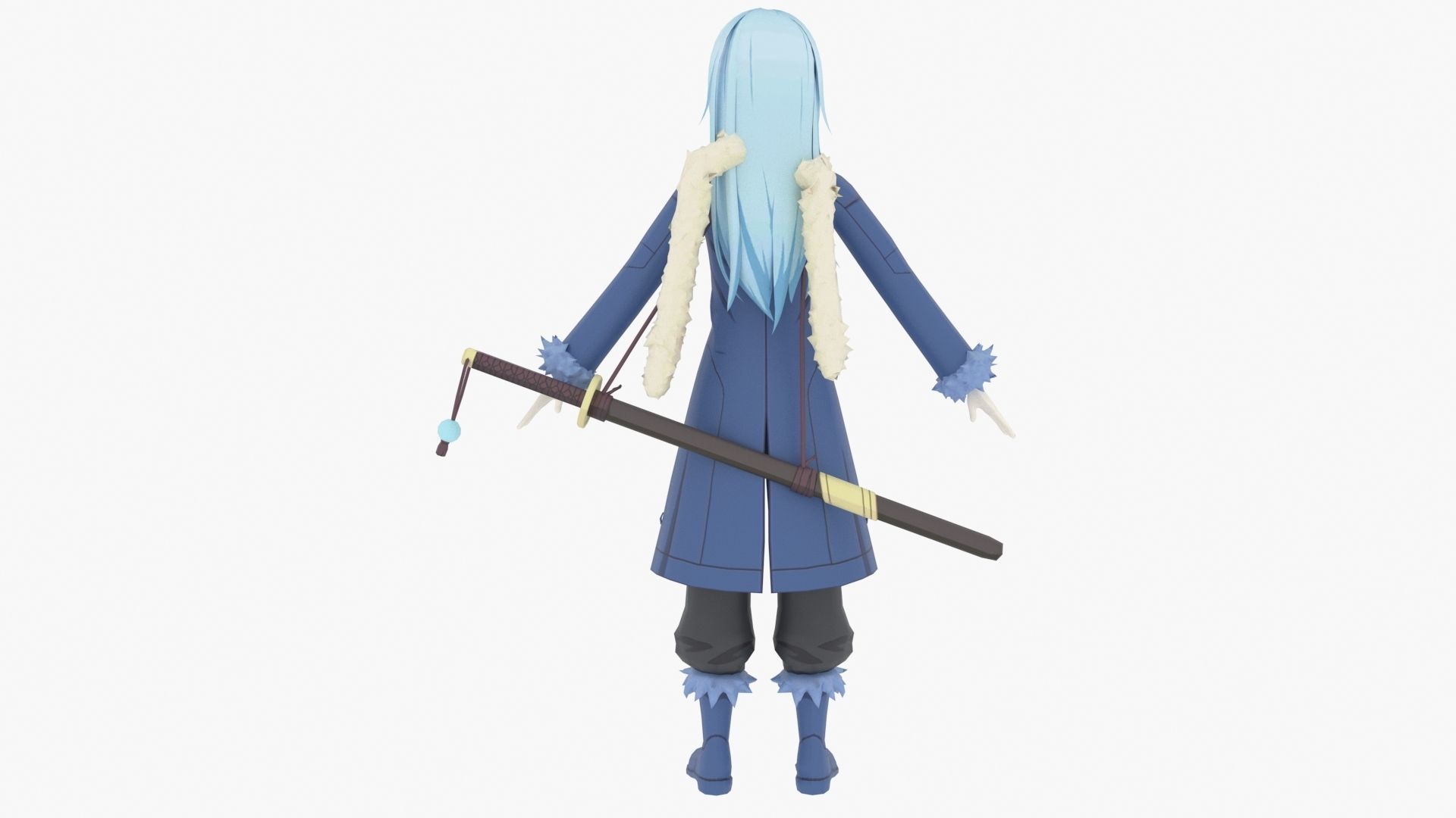 Rimuru Tempest - tensura 3D model_3