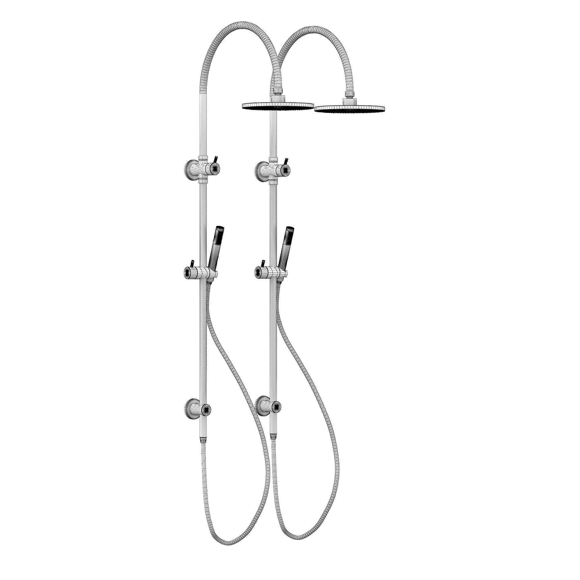 Shower ICON a6924v3 3D model_7