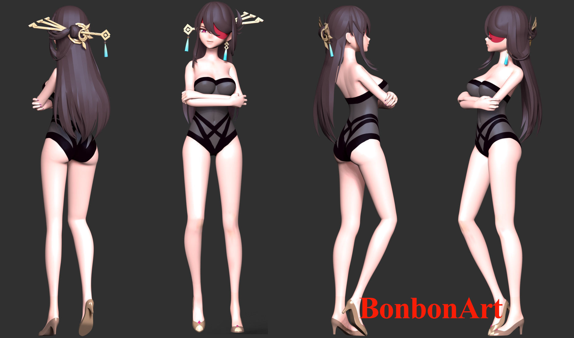 Beidou - Genshin Impact 3D print model_2