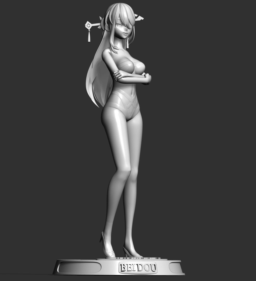 Beidou - Genshin Impact 3D print model_27