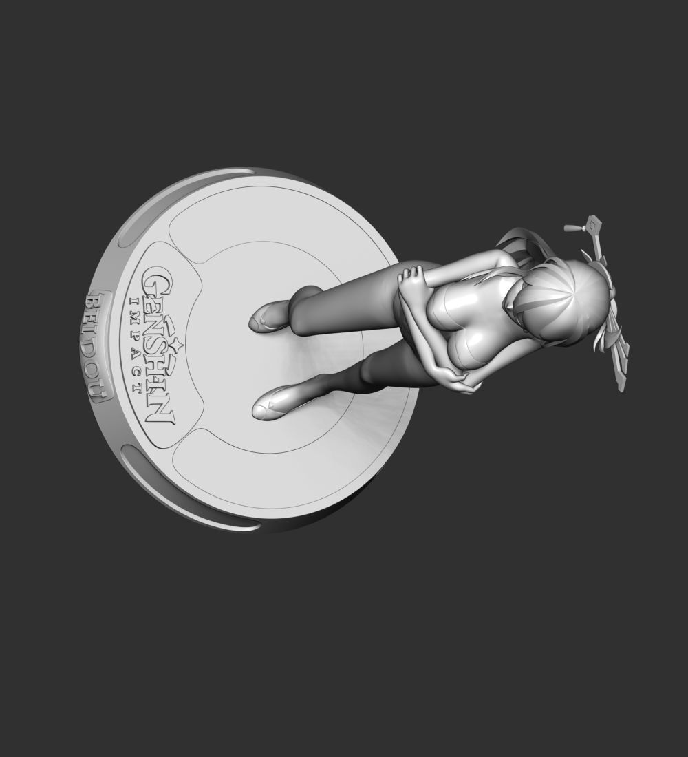 Beidou - Genshin Impact 3D print model_21