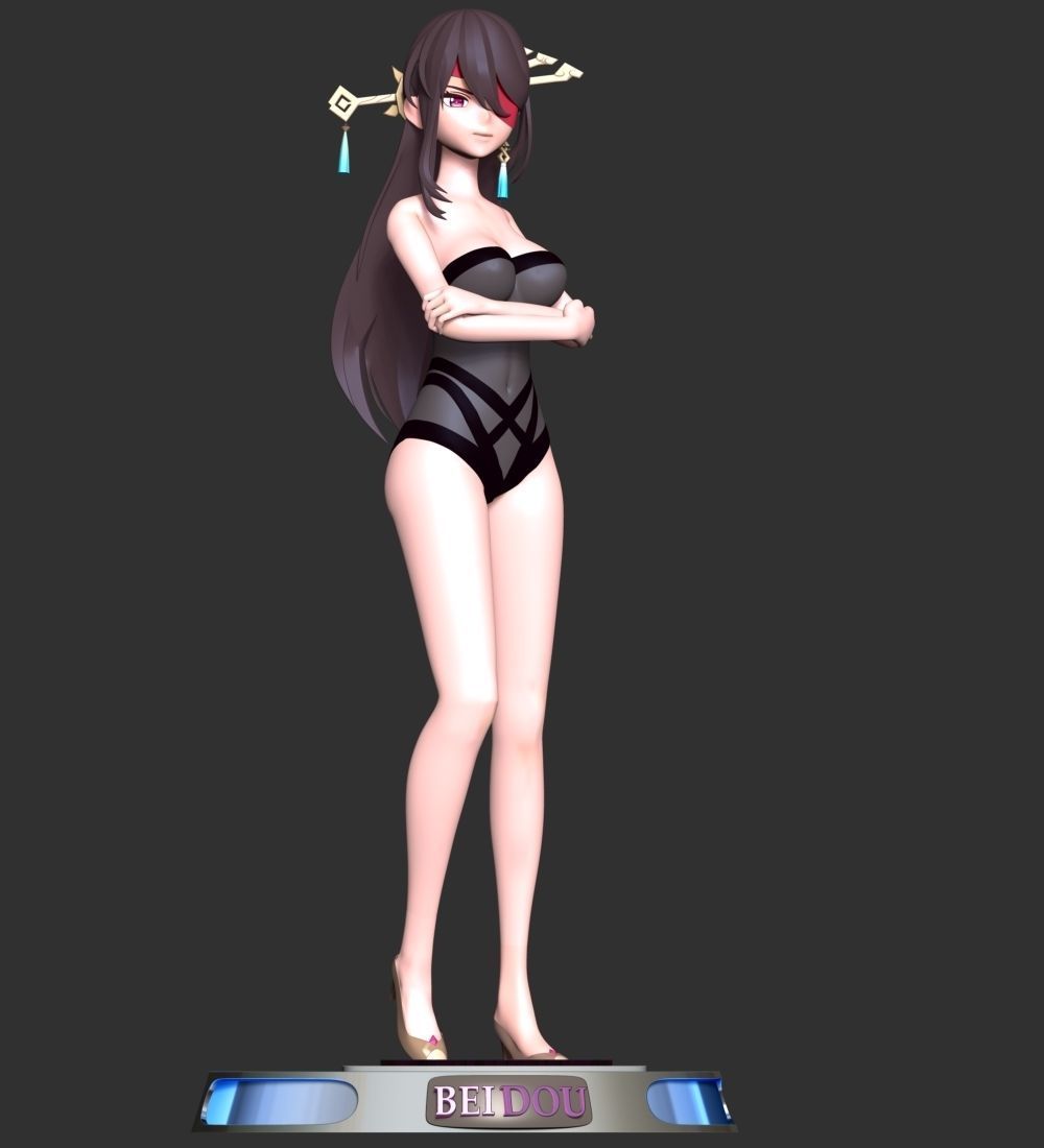 Beidou - Genshin Impact 3D print model_16