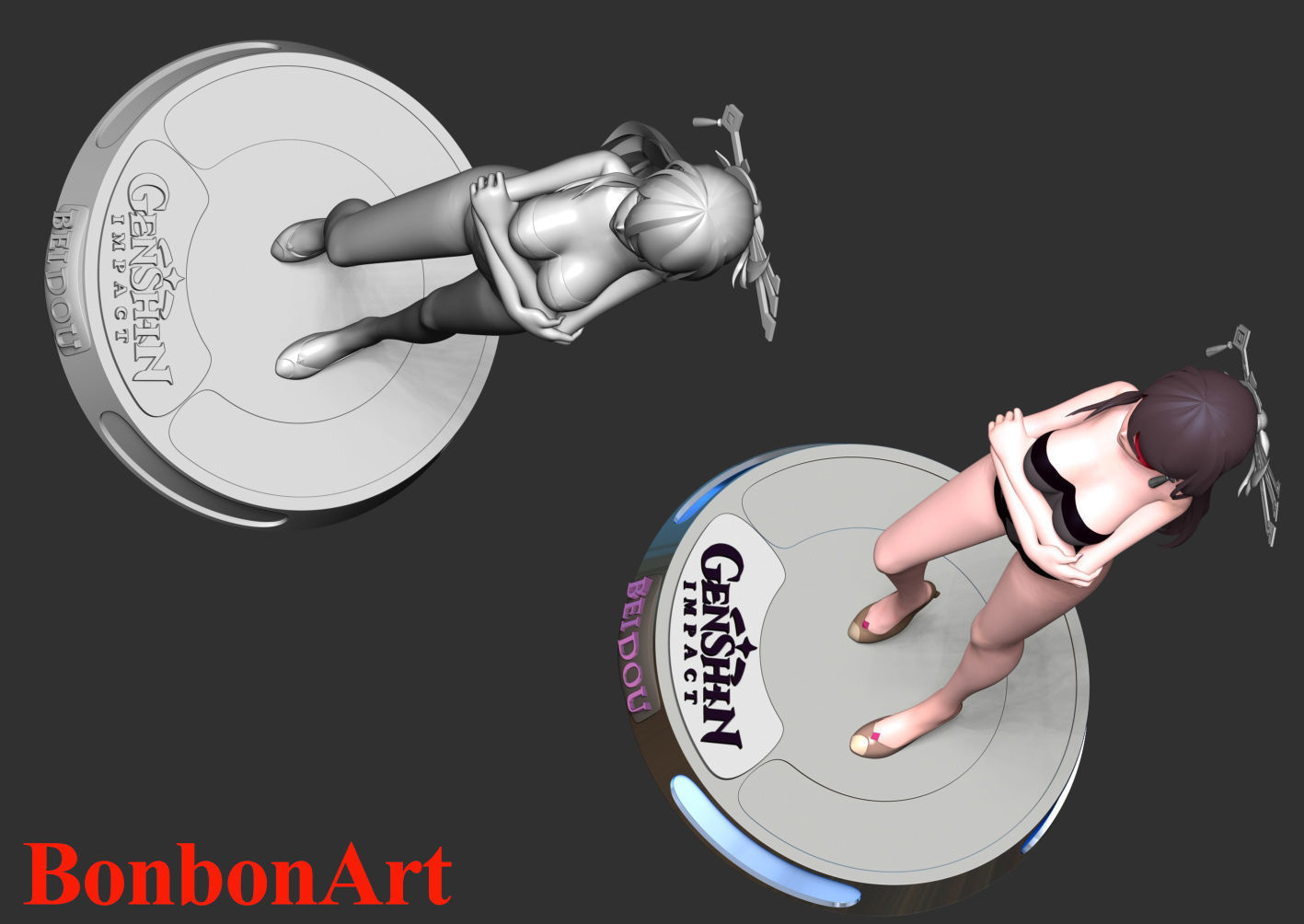 Beidou - Genshin Impact 3D print model_5