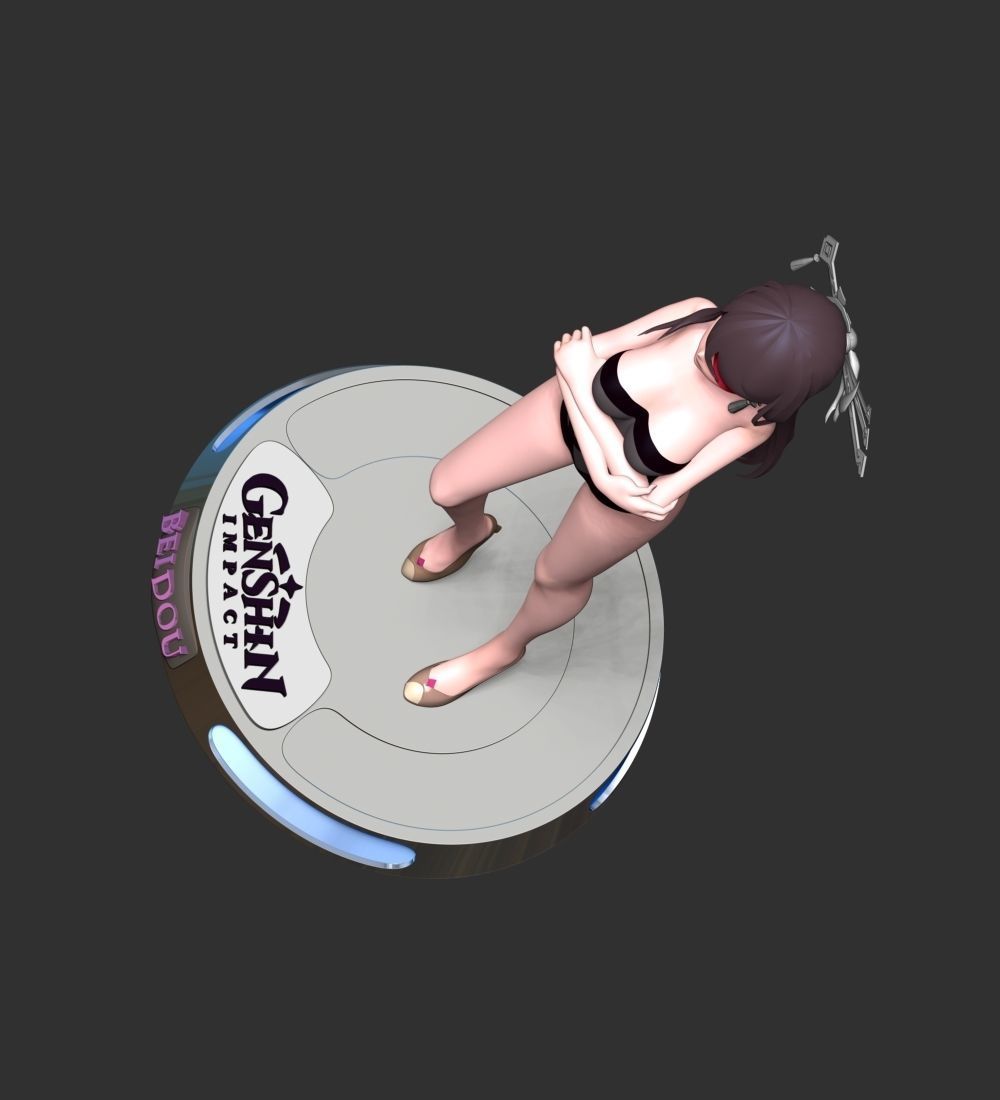 Beidou - Genshin Impact 3D print model_11