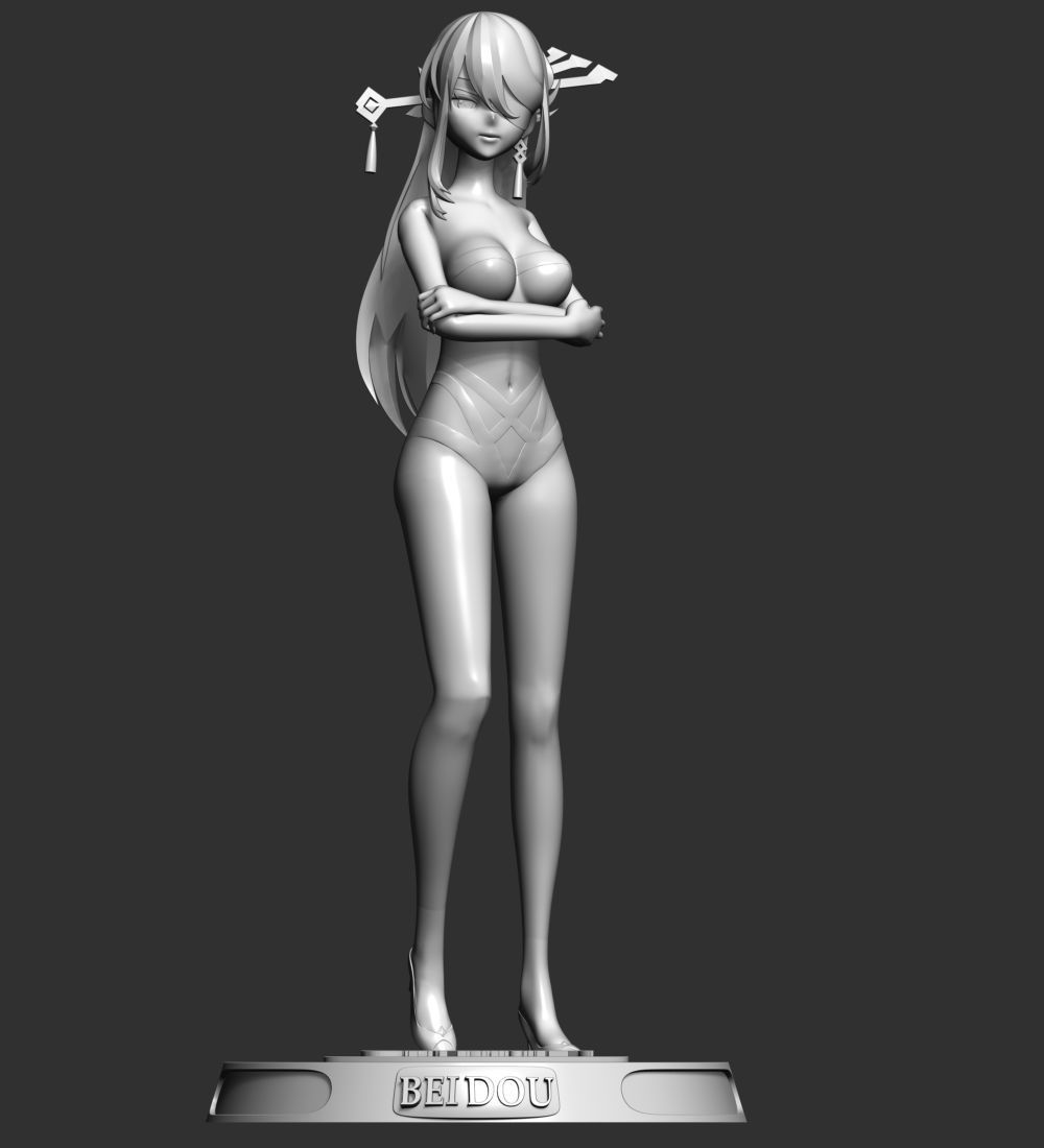 Beidou - Genshin Impact 3D print model_25